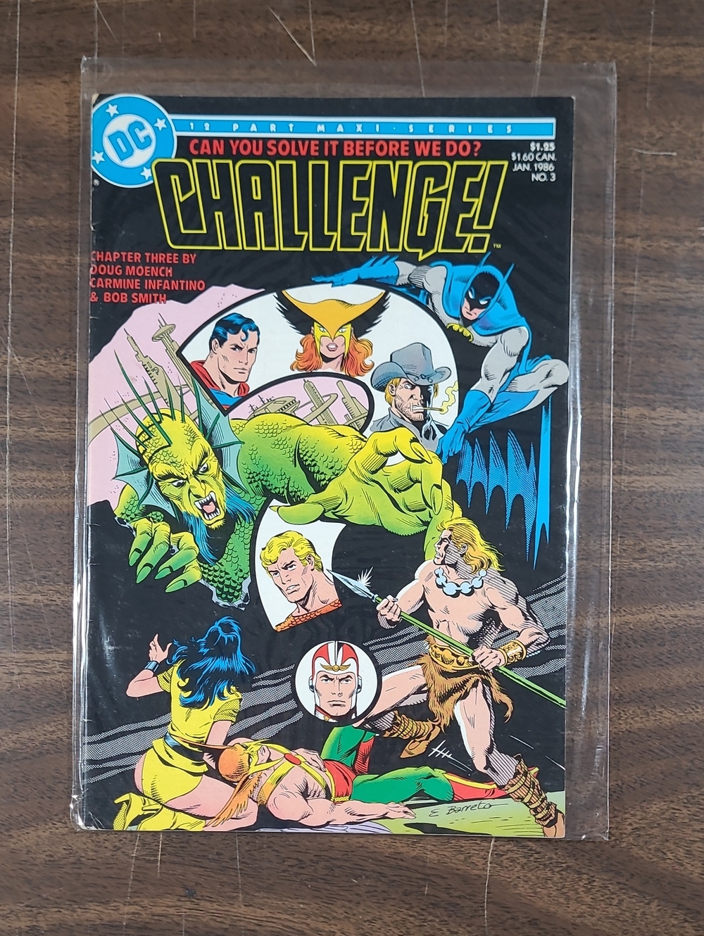 DC Challenge! Comic Book #3 January 1986 Bagged